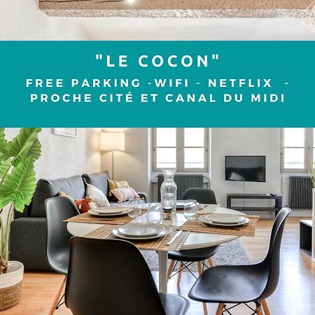 カルカソンヌLe Cocon / Free Parking / Wifi / Netflixアパートメント エクステリア 写真