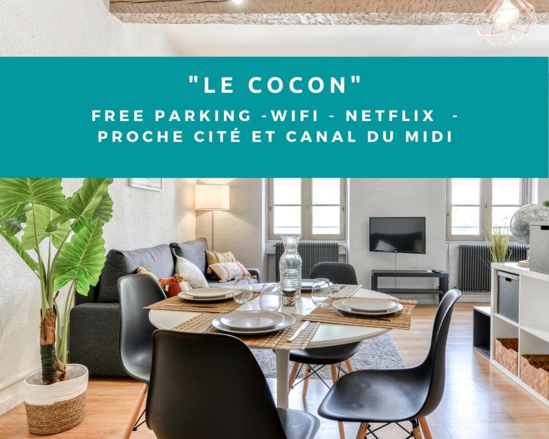 カルカソンヌLe Cocon / Free Parking / Wifi / Netflixアパートメント エクステリア 写真